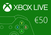 XBOX Live €50 Prepaid Card EU